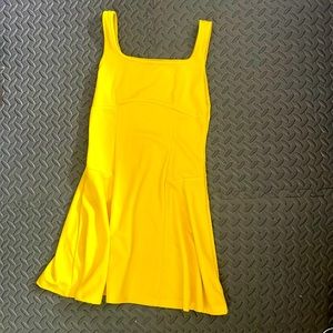 Yellow Shein dress